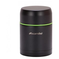 Термос для еды Kamille KM-2092 (0.5 л) черный