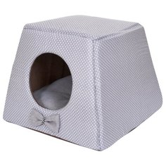 Домик для собак и кошек HutPets Multihouse 45х45х35 см Gray Peas