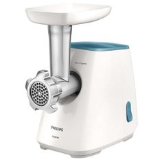 Мясорубка Philips HR2710/10 Daily Collection белый/лазурный