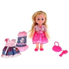 Интерактивная кукла Карапуз Машенька с набором одежды 15 см MARY002X-HK