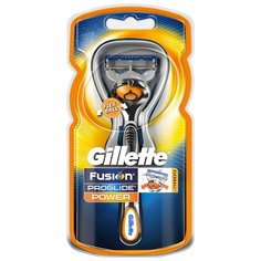 Бритвенный станок Gillette Fusion5 ProGlide Power Flexball ,черный, сменные кассеты 1 шт.