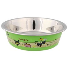 Миска TRIXIE 25274 с цветным покрытием для кошек 250 мл в ассортименте