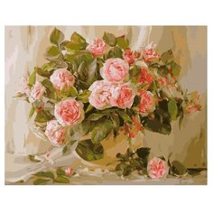 ВанГогВоМне Картина по номерам "Композиция из роз", 40х50см (ZX 22252)