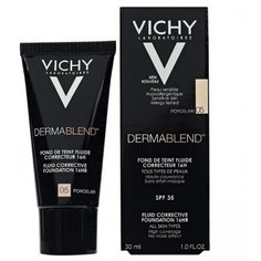 Vichy Тональный флюид Dermablend, 30 мл, оттенок: 05 porcelain