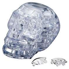 3D-пазл Crystal Puzzle Серебристый череп (90117), 49 дет.