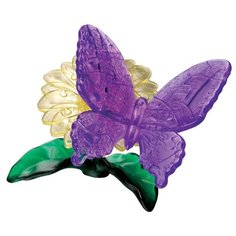 3D-пазл Crystal Puzzle Фиолетовая бабочка (90222), 38 дет.