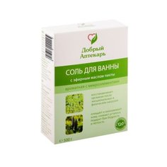 Добрый аптекарь Морская соль для ванны с эфирным маслом пихты, 500 г