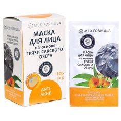 Дом Природы Маска для лица Anti-акне для проблемной кожи, 10х30г