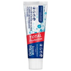 Зубная паста Global White Total Protection витаминизированная, fruit & mint, 100 г