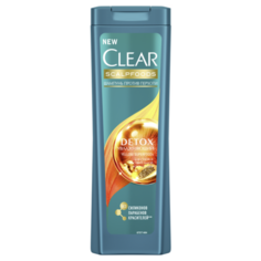 Clear шампунь Scalpfoods Detox Увлажняющий против перхоти 200 мл