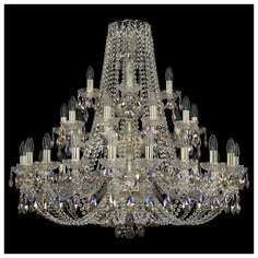 Люстра Bohemia Art Classic 11.21.20+10+5.360.3d.Gd.Sp.K801, E14, 1400 Вт