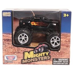 Монстр-трак Motormax Mighty Monsters (BLACK_RED/76554) черный