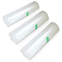 Kitfort Рулоны вакуумной пленки KT-1500-07 для вакуумного упаковщика прозрачный 3 шт.