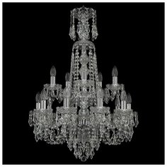 Люстра Bohemia Art Classic 11.23.10+5.200.2d.XL-85.Cr.Dr, E14, 600 Вт