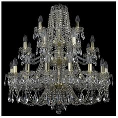 Люстра Bohemia Art Classic 11.21.16+8+4.300.3d.Gd.Sp, E14, 1120 Вт