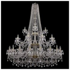 Люстра Bohemia Art Classic 11.25.20+10+5.530.3d.h-194.Gd.Sp, E14, 1400 Вт