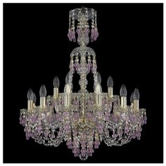 Люстра Bohemia Art Classic 11.24.12+6.220.XL-78.GD.V7010, E14, 480 Вт