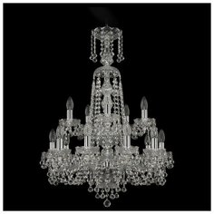 Люстра Bohemia Art Classic 11.26.10+5.200.2d.XL-84.Cr.B, E14, 600 Вт