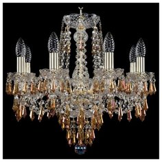 Люстра Bohemia Art Classic 11.23.8.165.Gd.K777, E14, 320 Вт
