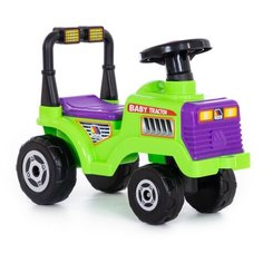 Каталка-толокар Molto трактор Митя №4 (72207) зеленый/фиолетовый/черный