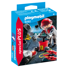 Набор с элементами конструктора Playmobil Special Plus 9092 Специалист по взрыванию горных пород