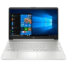 Ноутбук HP 15s-eq0002ur (AMD Ryzen 3 3200U 2600MHz/15.6"/1920x1080/4GB/256GB SSD/DVD нет/AMD Radeon Vega 3/Wi-Fi/Bluetooth/Windows 10 Home) 8PK80EA естественный серебряный