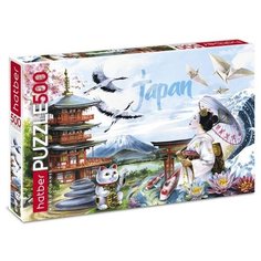 Пазл Hatber World of games Вокруг Света Япония (500ПЗ2_22050), 500 дет.