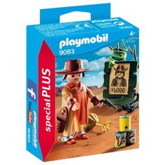 Набор с элементами конструктора Playmobil Special Plus 9083 Гангстер на Диком Западе