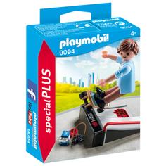 Набор с элементами конструктора Playmobil Special Plus 9094 Скейтер с рампой