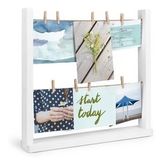 Держатель для фото Umbra Hangit на 9 фото белый