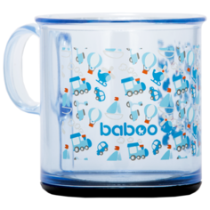 Чашка baboo Transport (8-401) прозрачный/голубой