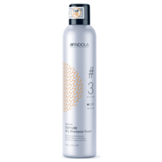 Indola сухой шампунь Innova Texture # 3 Dry Shampoo Foam, 300 мл