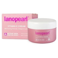 Lanopearl Vitamin E Cream Крем с маслом вечерней примулы, коллагеном и ланолином для лица, 100 г