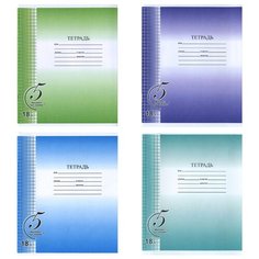 Action! Упаковка тетрадей "Только на пять!" AN1802/5ma-5/10, 10 шт., клетка, 18 л.