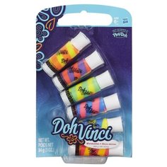 Масса для лепки DohVinci Набор из 6 картриджей блестящих (B0006)