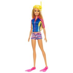 Кукла Barbie Морские приключения Ныряльщица, 29 см, FBD73