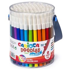Carioca Фломастеры "Doodles" 100 шт. (40043)
