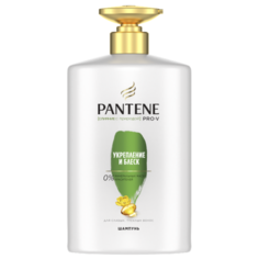 Pantene шампунь Слияние с природой Укрепление и блеск 900 мл с дозатором