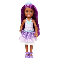 Кукла Barbie Дримтопия Радужная Бухта Фея Челси Фиолетовая, DVN08
