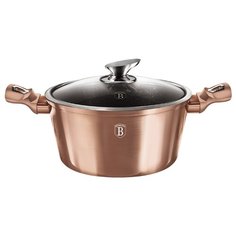 Кастрюля Berlinger Haus Rosegold Line 2,4 л, коричневый