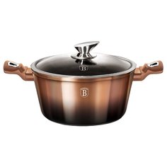 Кастрюля Berlinger Haus Metallic Line 4,1 л, коричневый/черный