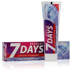 Зубная паста D.I.E.S. 7 Days Бережное отбеливание, 100 мл