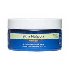 Gloria Skin Helpers крем-маска для сухой кожи с компонентами NMF и маслом оливы, 200 мл