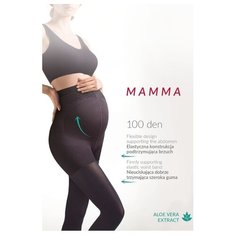 Колготки Gabriella Mamma 100 den, размер 2-S, черный