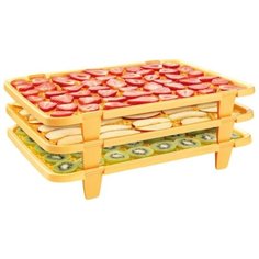 Решетки для сушки фруктов Tescoma DELLA CASA 895360, 3 шт. желтый