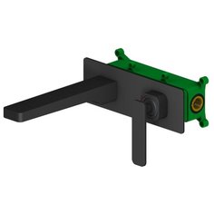 Смеситель для раковины (умывальника) Timo Torne 4371/03SM однорычажный встраиваемый черный