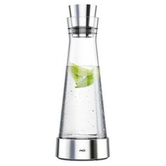 Графин EMSA "Flow Slim" с термоэлементом (514233) 1 л прозрачный/стальной