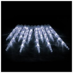 Гирлянда Vegas Бахрома световая Сосульки 55037 (200 х 30 см), 40 ламп, холодный белый/прозрачный провод