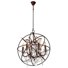 Люстра LOFT IT Loft1897/6, E14, 240 Вт