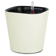 Горшок акиби Комфорт с автополивом, ПИ-39, 4.5 л кремовый